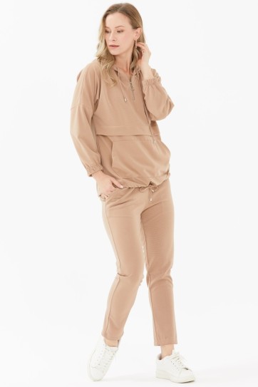 Beli Lastikli Havuç Pantolon