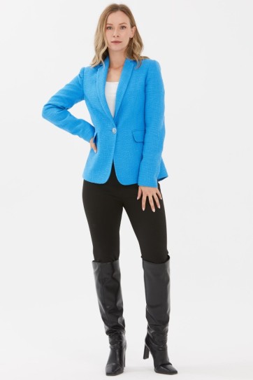 Erkek Yaka Tüvit Ceket