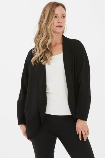 Yakası Katlamalı Krinkıl Hırka