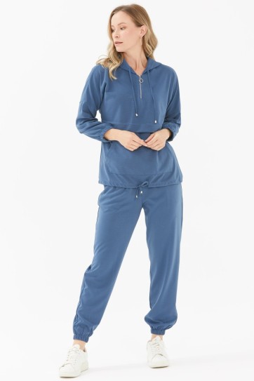 Paçası Lastikli Pantolon