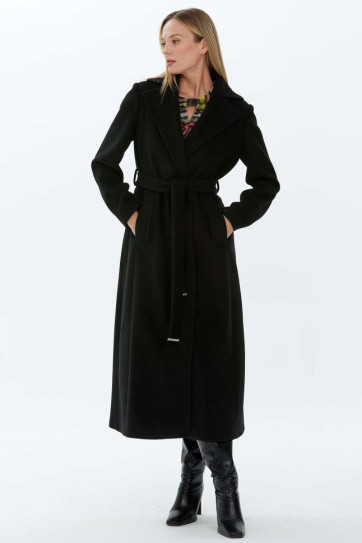 Erkek Yaka Üç Sıra Gazeli Manto