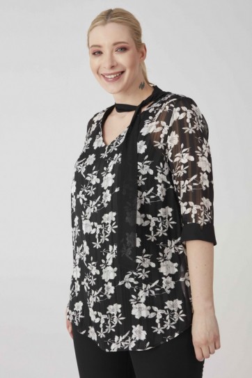 B.BD.YK.KRAVATLI EMP.BLUZ