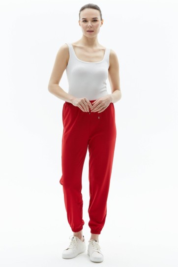 Paçası Lastikli Pantolon