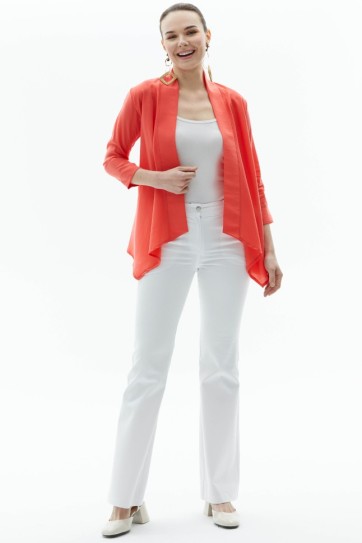 Önü Dökümlü Ceket