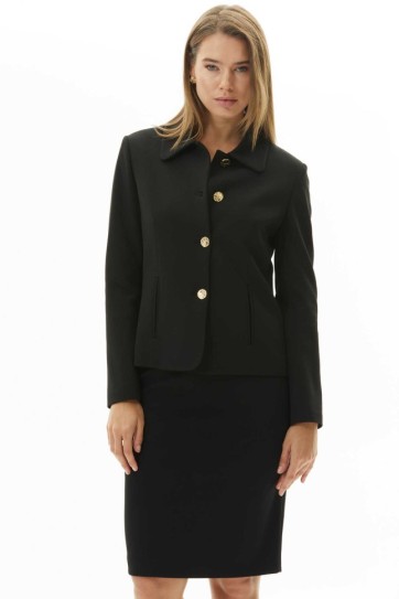 Dört Düğmeli Fleto Cep Ceket