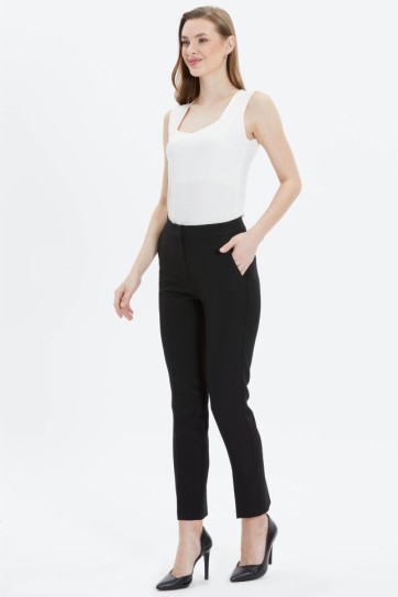 Yan Cep Dar Paça Pantolon