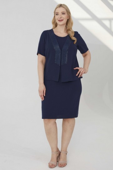 B.BD.KEND.CEKET.GÖR.TAŞLI ELBİSE