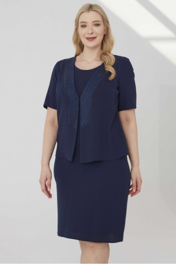 B.BD.KEND.CEKET.GÖR.TAŞLI ELBİSE