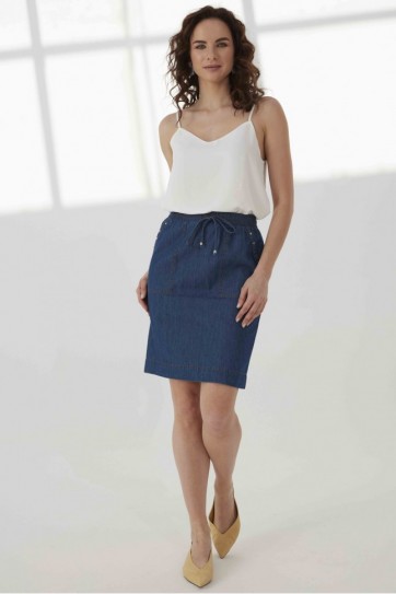 BELİ LAST.CEBİ TROKLU ETEK