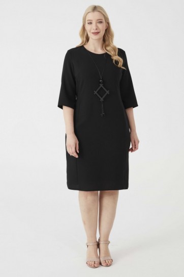 B.BD.KENDİNDEN KOLYELİ ELBİSE - 20KSL7833