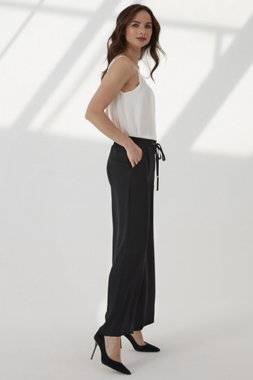 BELİ LAST.BAĞLAMALI BOL PAÇA PANTOLON