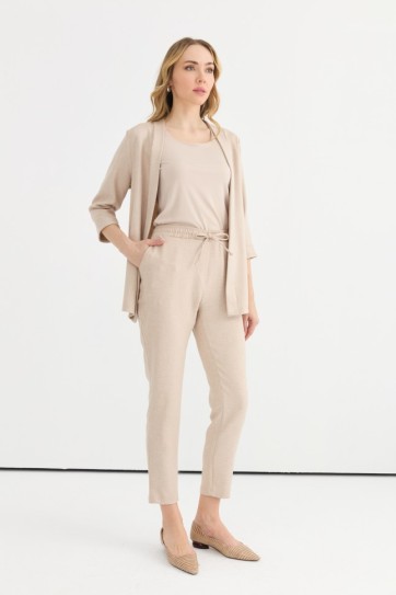 Beli Lastikli Havuç Pantolon