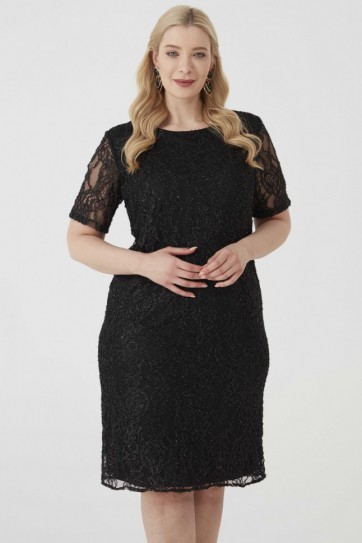 B.BD.SİMLİ DANTELLİ ELBİSE