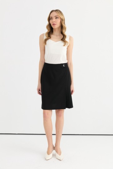 Sol Tarafı Plili Etek