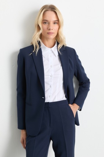 Erkek Yaka Tek Düğme Ceket