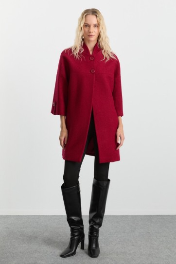 Hakim Yaka Düşük Kol Kaban