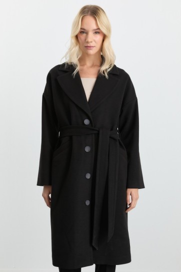 Erkek Yaka Düşük Kol Uzun Kaban