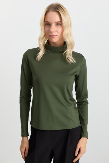 Balıkçı Yaka Uzun Kol Bluz