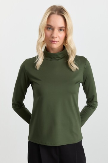 Balıkçı Yaka Uzun Kol Bluz