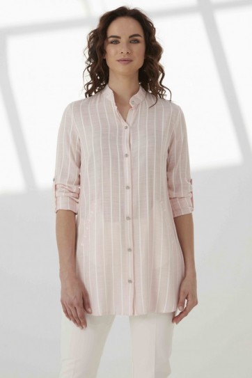 HAKİM YK.YAN FLETO CEP ÇİZGİLİ TUNİK