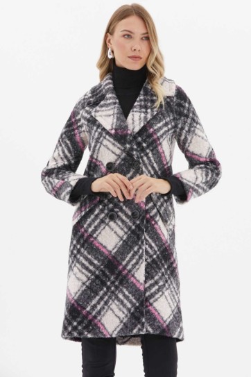 Kruvaze Raglan Kol Ekose Kaban