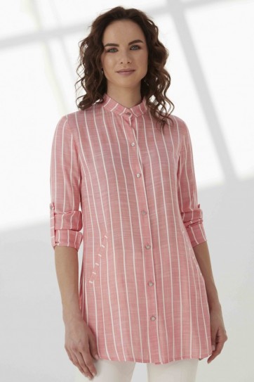 HAKİM YK.YAN FLETO CEP ÇİZGİLİ TUNİK