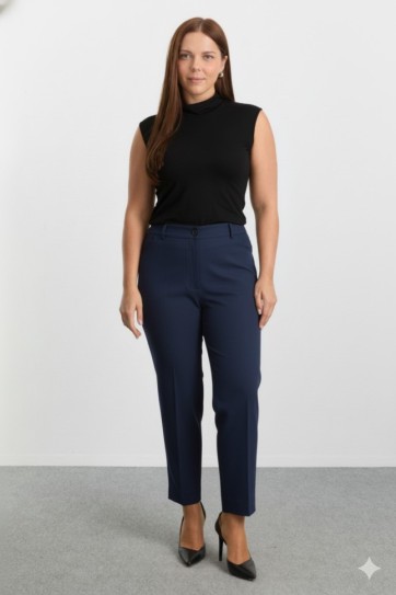 Büyük Beden Spor Cep Lastikli Pantolon