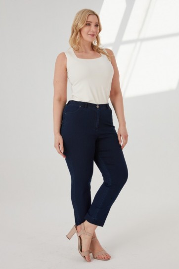 B.BD.BELİ LAST.PAÇASI YIRT.KOT PANTOLON