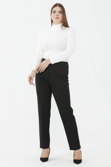 Büyük Beden Spor Cep Lastikli Pantolon