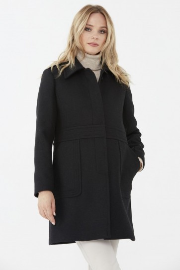 Gaze Dikişli Gizli Pat Kaban