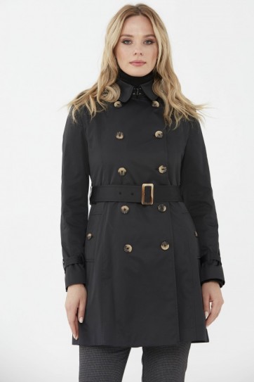 Kruvaze Kemerli Trençkot