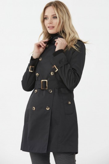 Kruvaze Kemerli Trençkot