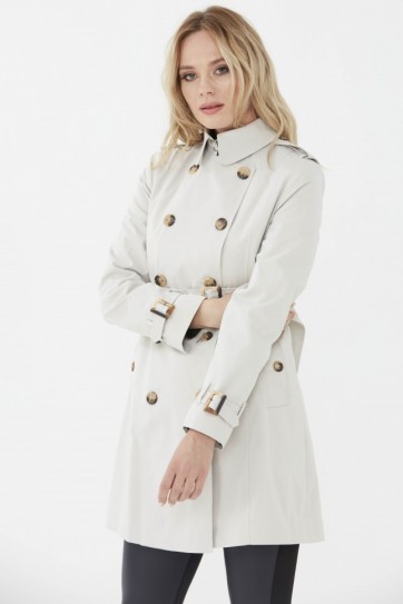 Kruvaze Kemerli Trençkot