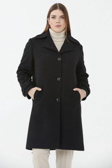 Büyük Beden Erkek Yaka Kaban