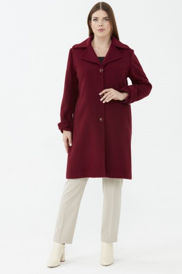 Büyük Beden Erkek Yaka Kaban