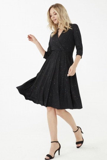 KRUV.RENKLİ SİMLİ ELBİSE - 20KSL7800