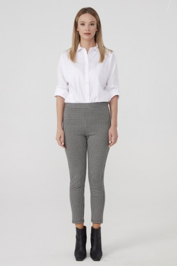 Kazayağı Dar Paça Pantolon