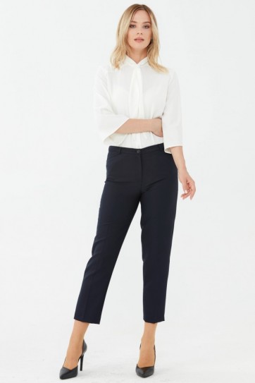 Kare Cep Dar Paça Pantolon