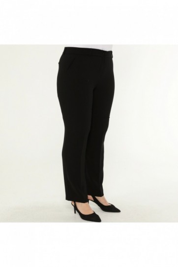 Büyük Beden Boru Paça Pantolon