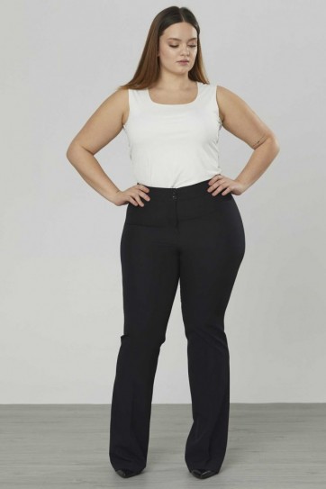 Büyük Beden İspanyol Paça Pantolon